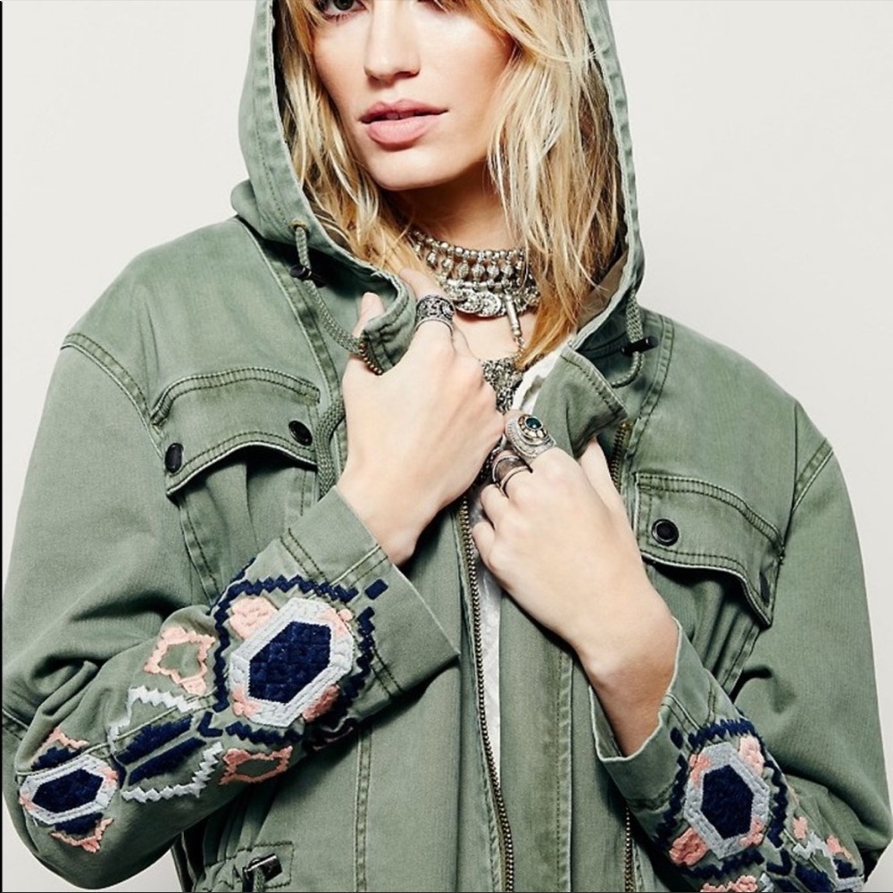 Free People Twill Parka